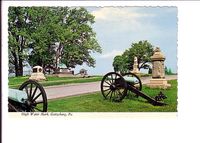 High Water Mark  Gettysburg, Pennsylvania, Cannons