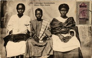 CPA AK Afrique Occidentale Jeunes Filles Ouolof SENEGAL (821875)