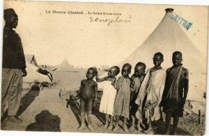 CPA AK Senegal-Le Maroc-La future Armée noire (235698)