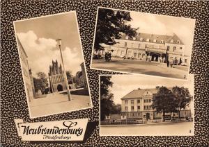 BG975 neubrandenburg mecklenburg multi views  CPSM 14x9.5cm germany