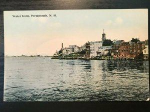 Vintage Postcard 1914 Portsmouth Waterfront Portsmouth New Hampshire (NH)