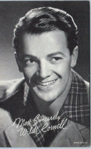 CORNEL WILDE   Famous   Actor      c1960s   Mutoscope   Card
