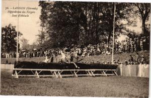 CPA LANGON - Hippodrome des vergers saut d'obstacle (192997)