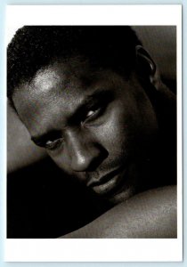 DENZEL WASHINGTON Sexy Famous Actor HERB RITTS Image 1990 ~ 4x6 Postcard