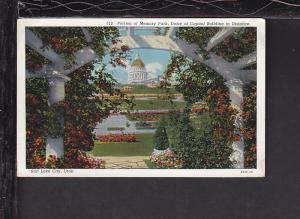 Memory Park,State Capitol,Salt Lake City,UT Postcard 