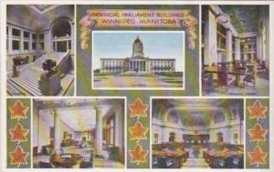 Canada Manitoba Winnipeg Provincial Parliament Buildings 1911