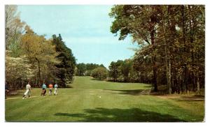 1960s Glen Arven Country Club, Thomasville, GA Golf Course Postcard *5F(2)22