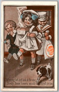 Kansas City Missouri 1909 Advertising Postcard  Bulte Milling Flour Children