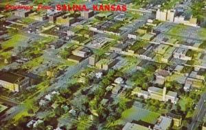 Kansas Greetings From Salina Aerial View