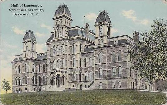 New York Syracuse Hall Of Languages Syracuse University