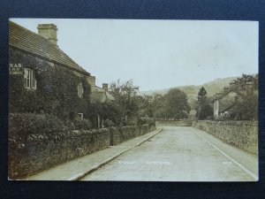 Derbyshire Matlock ROWSLEY Church Lane TEA & REFRESHMENT CAFE c1913 RP Postcard