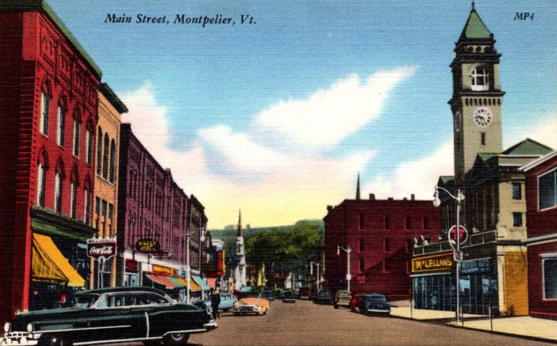 Vermont Montpelier Main Street