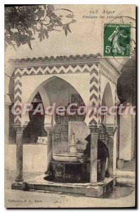 Postcard Old Algiers Fountain Of Ablutions