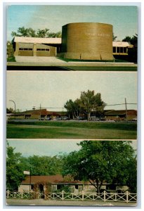 Maple Creek Saskatchewan Canada Postcard Modern Pioneer Town Multiview c1950's