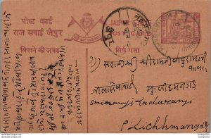 Jaipur Postal Stationery Kishangarh cds