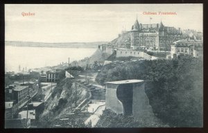 h2380 - QUEBEC CITY Postcard 1910s Chateau Frontenac