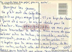 Modern Postcard Costa Rica Isla Tortuga