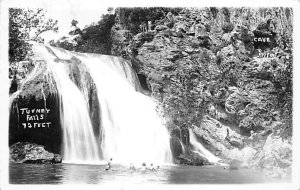 Water Fall Real Photo Turner Falls OK 