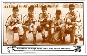 Baseball Howie Pollett Red Munger Murray Dickinson Harry Brecheen Ken Burkhar...