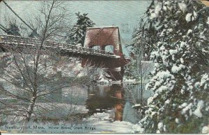 Newburyport, Mass., Chain Bridge, Winter Scene