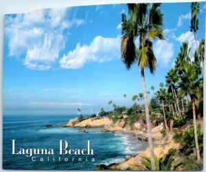 Postcard - A spectacular view of Hiesler Park - Laguna Beach, California