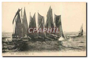 Old Postcard Fishing Boat