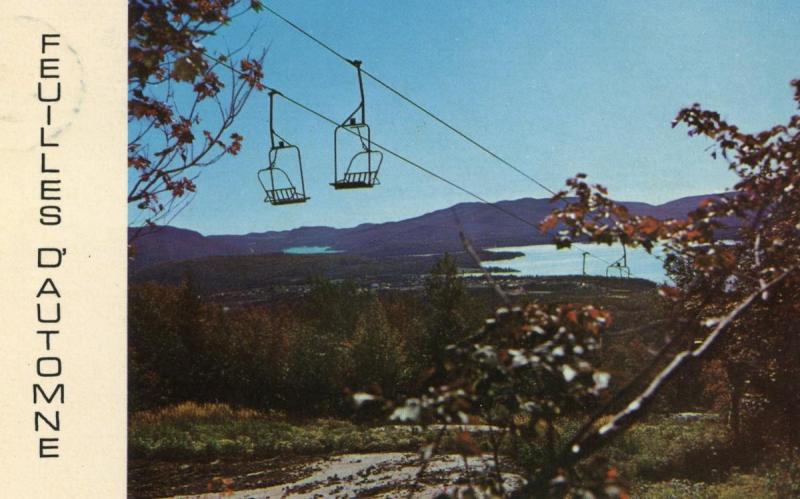 Canada - Quebec, Abbotsford, Rouville. Chair Lift