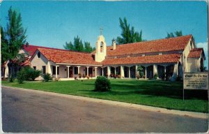 Chapel by The Sea Clearwater Beach Florida Church Building Postcard VTG 