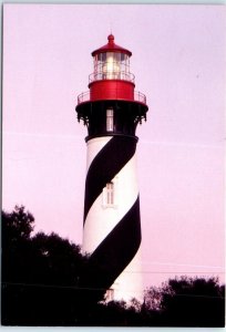 Postcard - The Lighthouse On Anastasia Island - St. Augustine, Florida