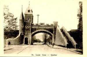 Canada - QC, Quebec City. St. Louis Gate