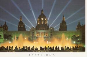 Postal 025974 : Montjuic. Palau Nacional i Font Magica. Barcelona