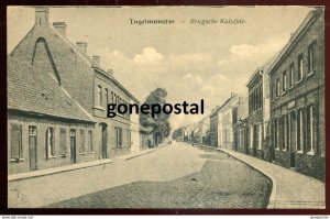 dc1002 - BELGIUM Ingelmunster 1910s Brugsche Kalsijde