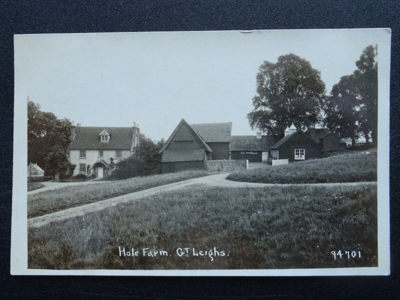 Essex Chelmsford GREAT LEIGHS Hole Farm - Old RP Postcard