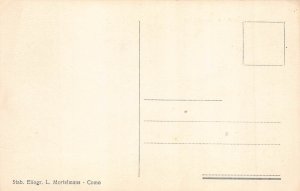 A205 Italy Como Panorama Lake vintage postcard