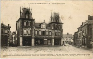 CPA Hirson La Place du Marche FRANCE (1051946)