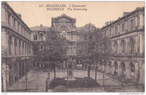 The University, Brussels, Belgium, 1910-1920s