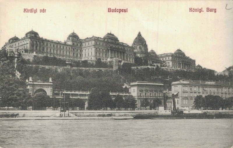 Hungary Budapest Königl Burg 05.62