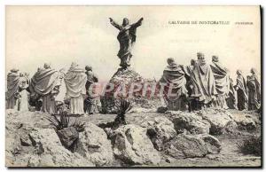 Old Postcard From Calvary Pontchateau Ascension