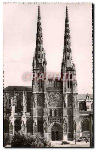 Bordeaux - The Arrows of Cathedrale St Andre - Old Postcard