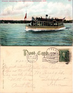 Steamer Minnehaha Lake Minnetonka Minneapolis Minn (10611)