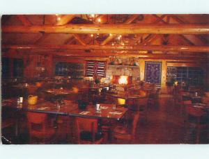 Pre-1980 NATIVE INDIAN PAHASKA TEPEE RESTAURANT BY YELLOWSTONE Cody WY v7390-12