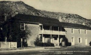 Old Lincoln County Court House in Lincoln, New Mexico