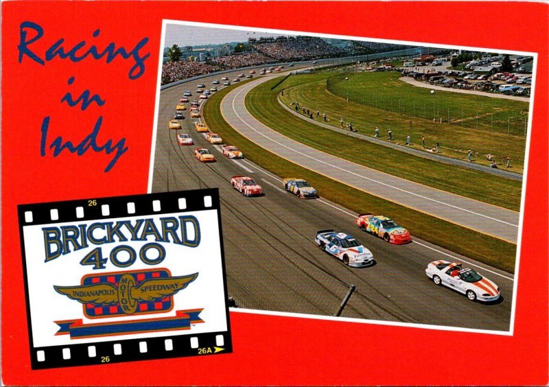 Indiana, Indianapolis - Racing In Indy - Pace Lap - Brickyard 400 - [IN-154X]