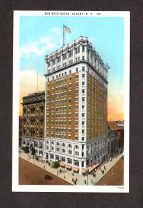 NY Ten Eyck Hotel Albany New York Postcard