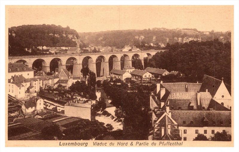 Luxembourg Viaduc du Nord & Partie Pfaffenthal