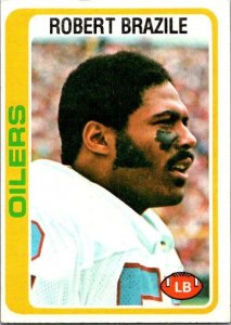 1978 Topps Football Card Robert Brazile Green Bay Packers sk7330