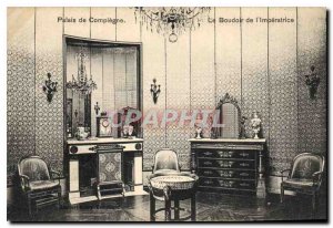 Old Postcard Palace of Compiegne Le Boudoir de l'Imperatrice