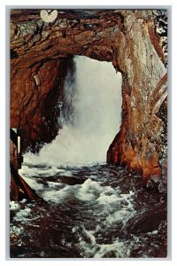 Postcard SD Thunder Head Underground Falls Black Hills South Dakota