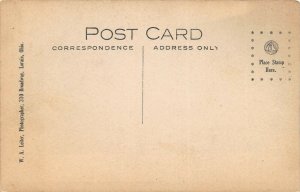 LPS38 Galion Ohio 6th Grade High School Postcard RPPC