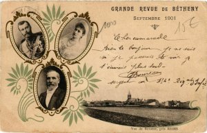 CPA AK Grande Revue de BÉTHENY Fetes Franco-Russes sept. 1901 (860573)